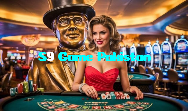 S9 Game Pakistan casino presented on mobile device in Pakistan with slots and live games